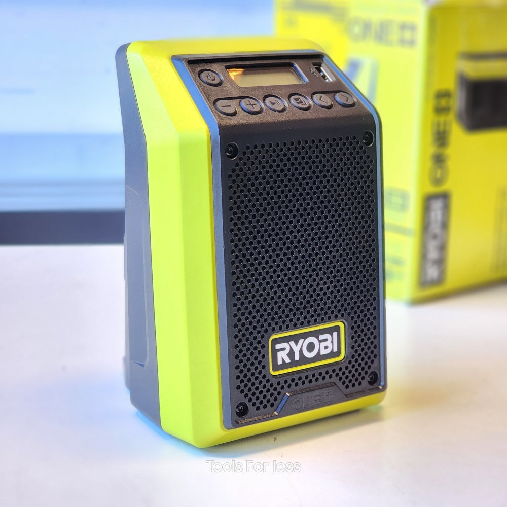ONE + 18 V Cordless Compact Radio With Bluetooth ONE + 18 V Cordless Compact Radio With Bluetooth